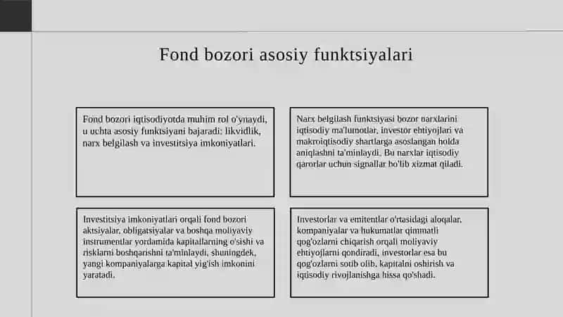 Fond bozori 4