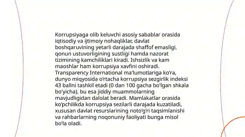 Korrupsiyaning mohiyati va uning oqibatlari 4
