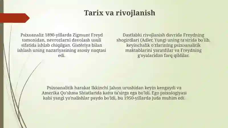 Psixoanalitik yondashuvlar 4