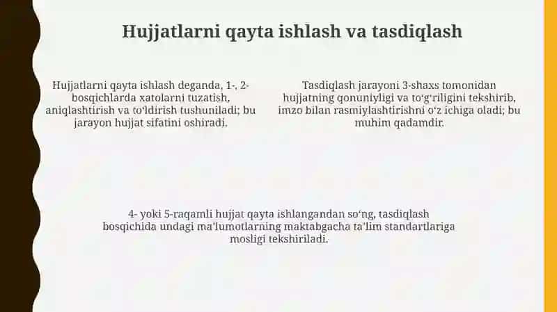 Maktabgacha taʼlimda ish hujjatlari bilan ishlashning turli bosqichlari 4