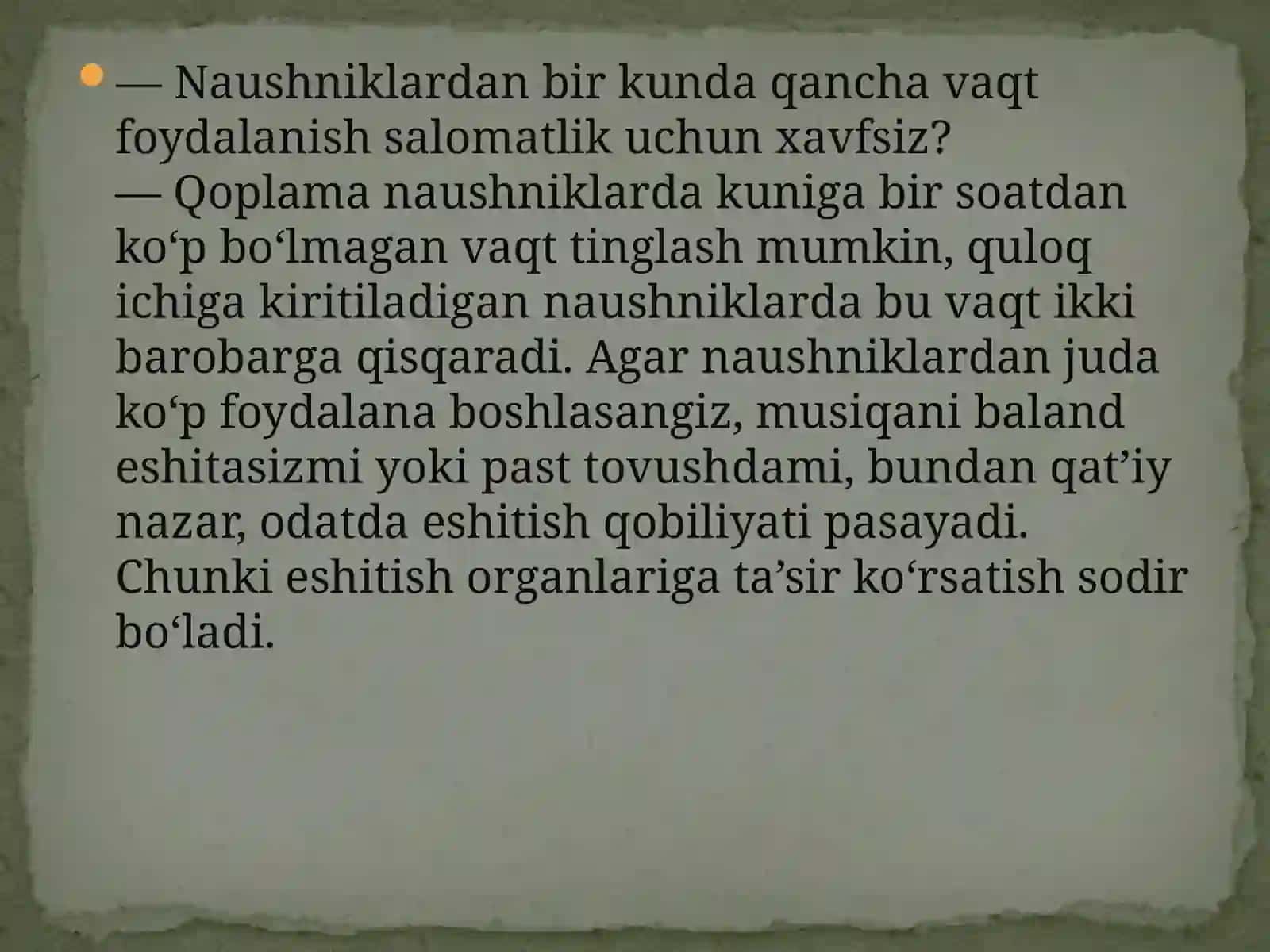 Quloqchinlar 4