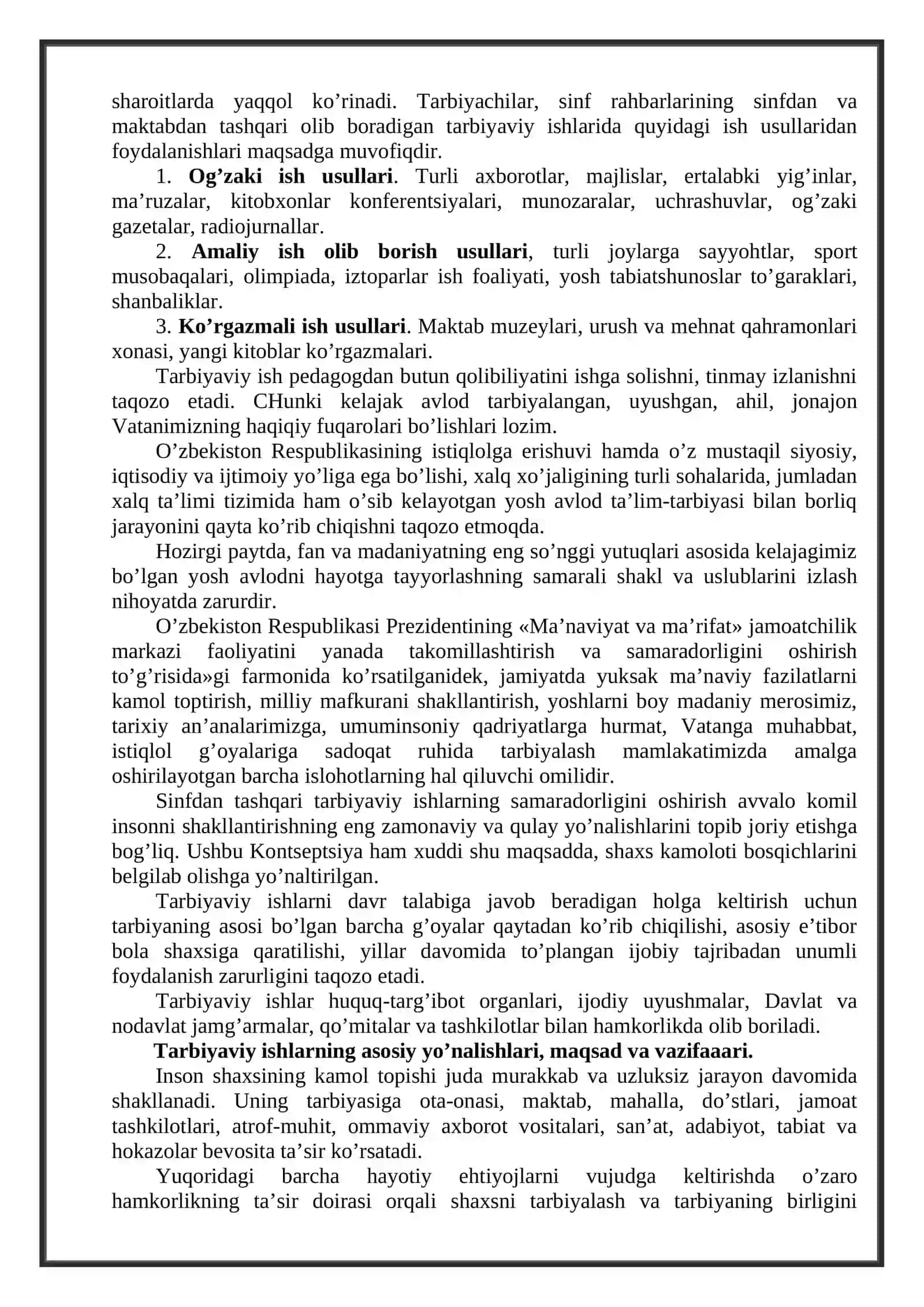 Tarbiyaviy ishlarning tshkil etish mahorati 4