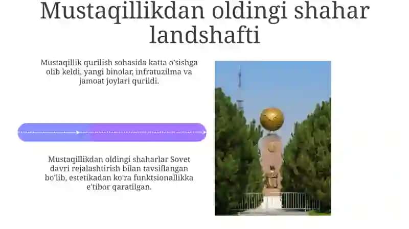 Shahar Transformasiyasi: Yangi Manzara 4