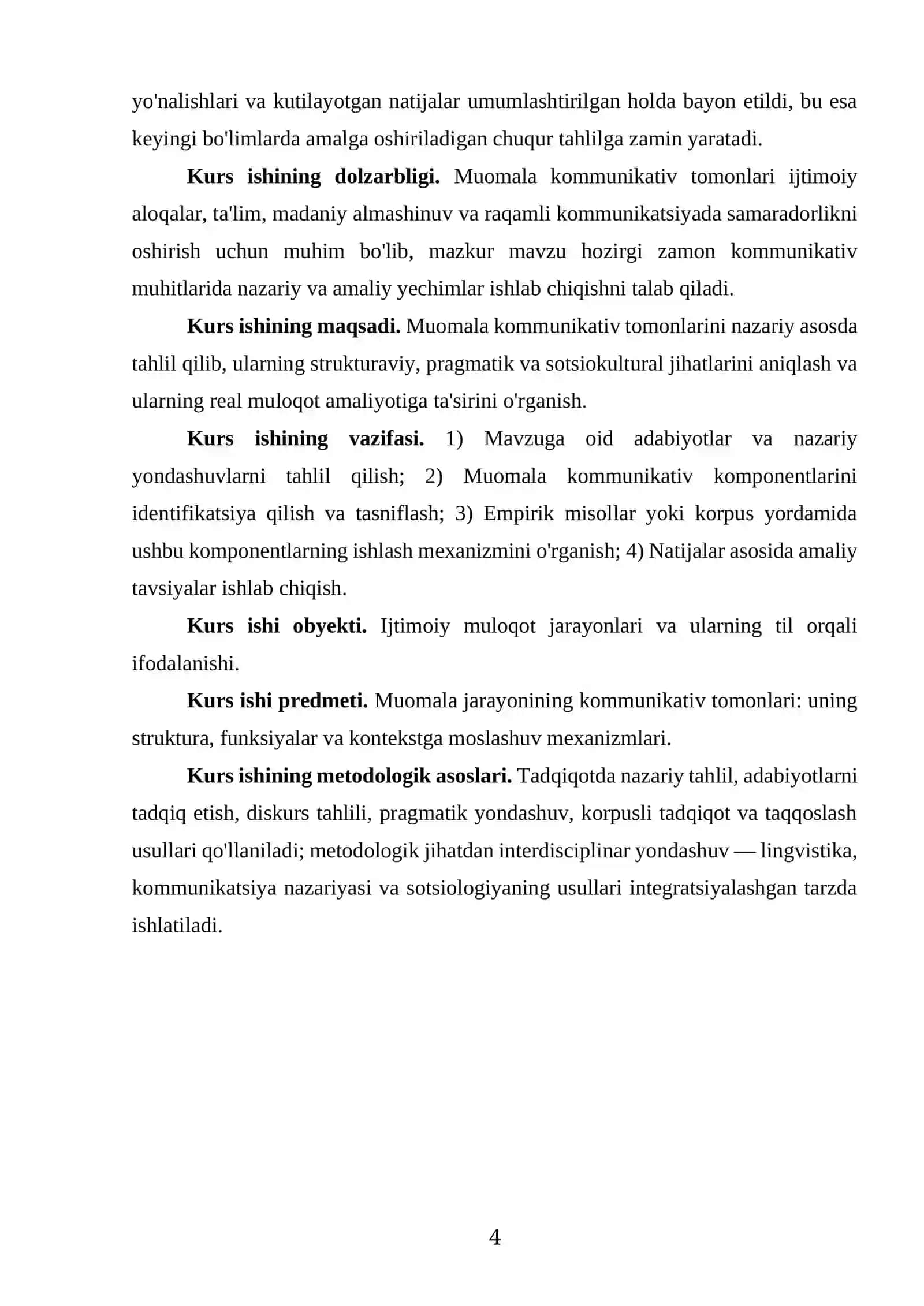 MUOMALANING KOMMUNIKATIV TOMONLARI 4