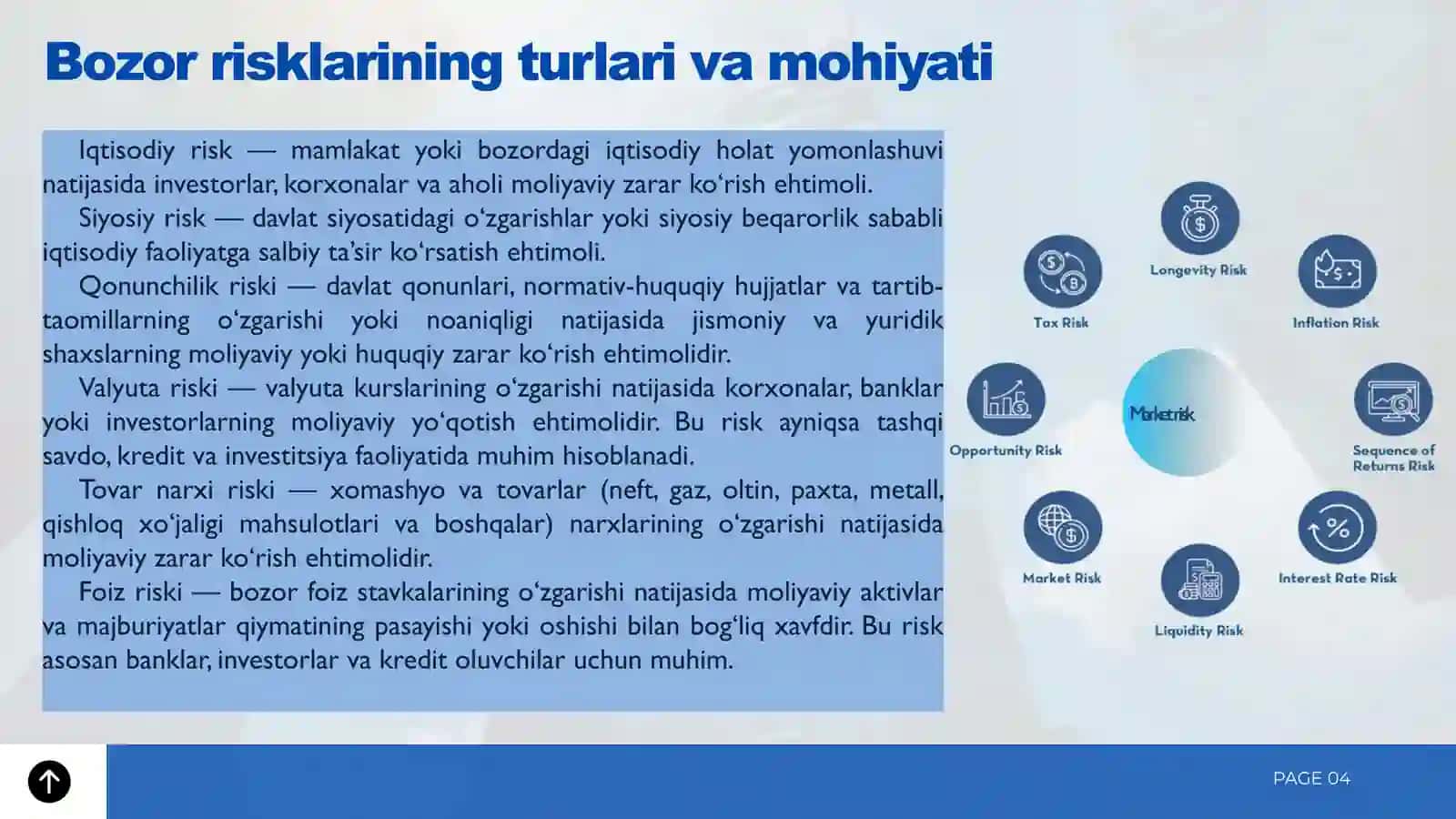 Bozor risklari 4