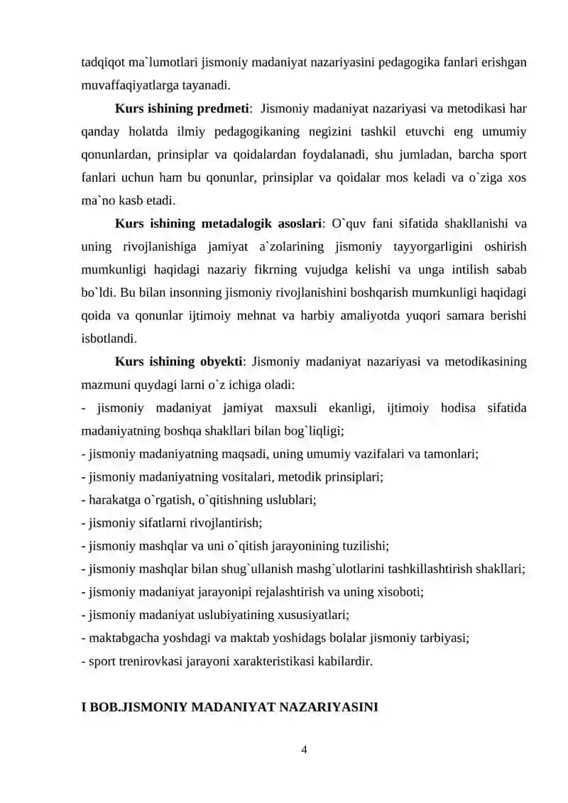 Jismoniy Tarbiya Nazariyasi 4