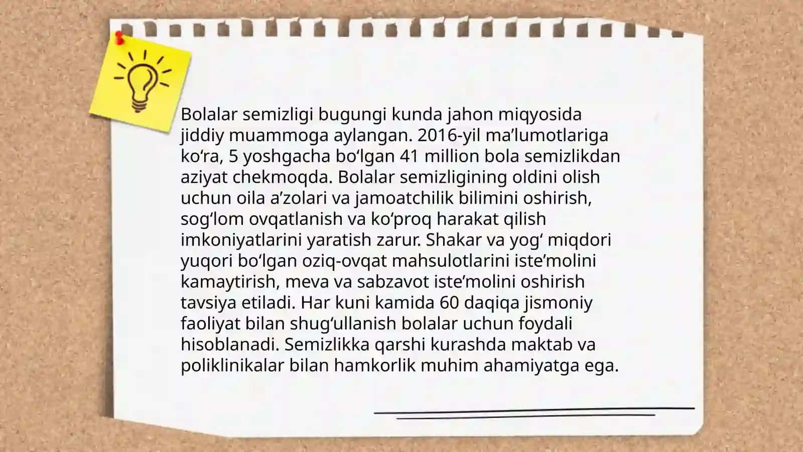 Bolalar salomatligining zamonaviy muammolari 4