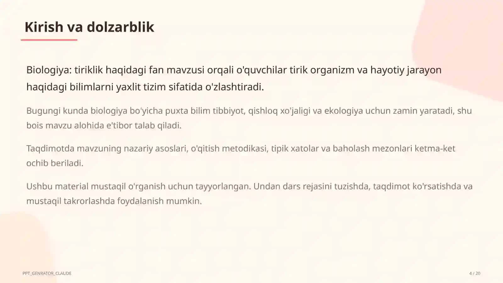 Biologiya: tiriklik haqidagi fan (5-sinf) 4