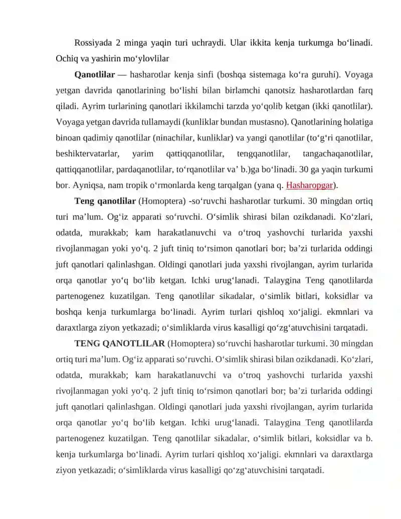 Surxondaryo xududidan qizil kitobga kritilgan hasharotlar 4