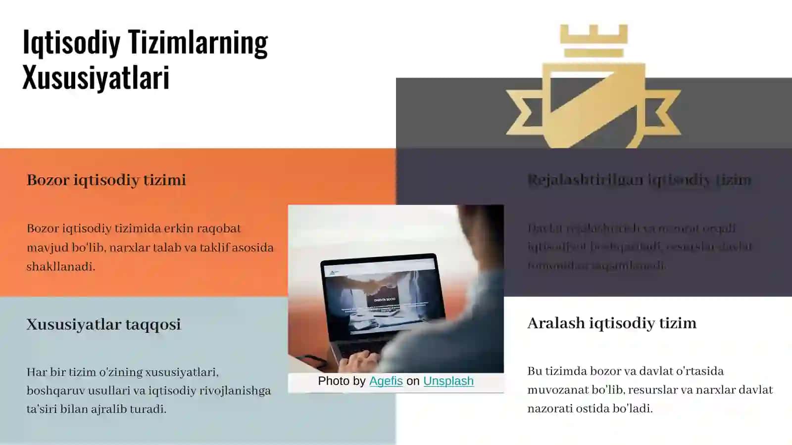 Iqtisodiy tizimlarning asosiy turlari va ularning xususiyatlari 4