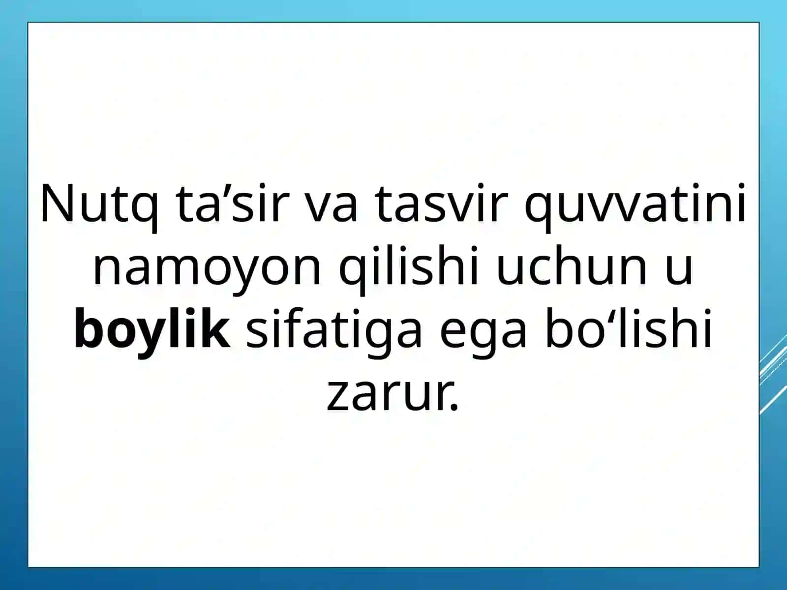 NUTQNING BOYLIGI 4