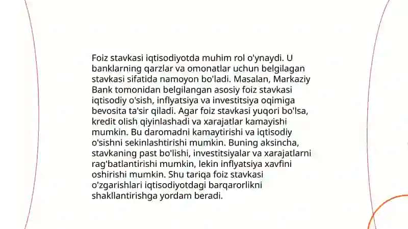 Monetar siyosat instrumentlari tahlili 4
