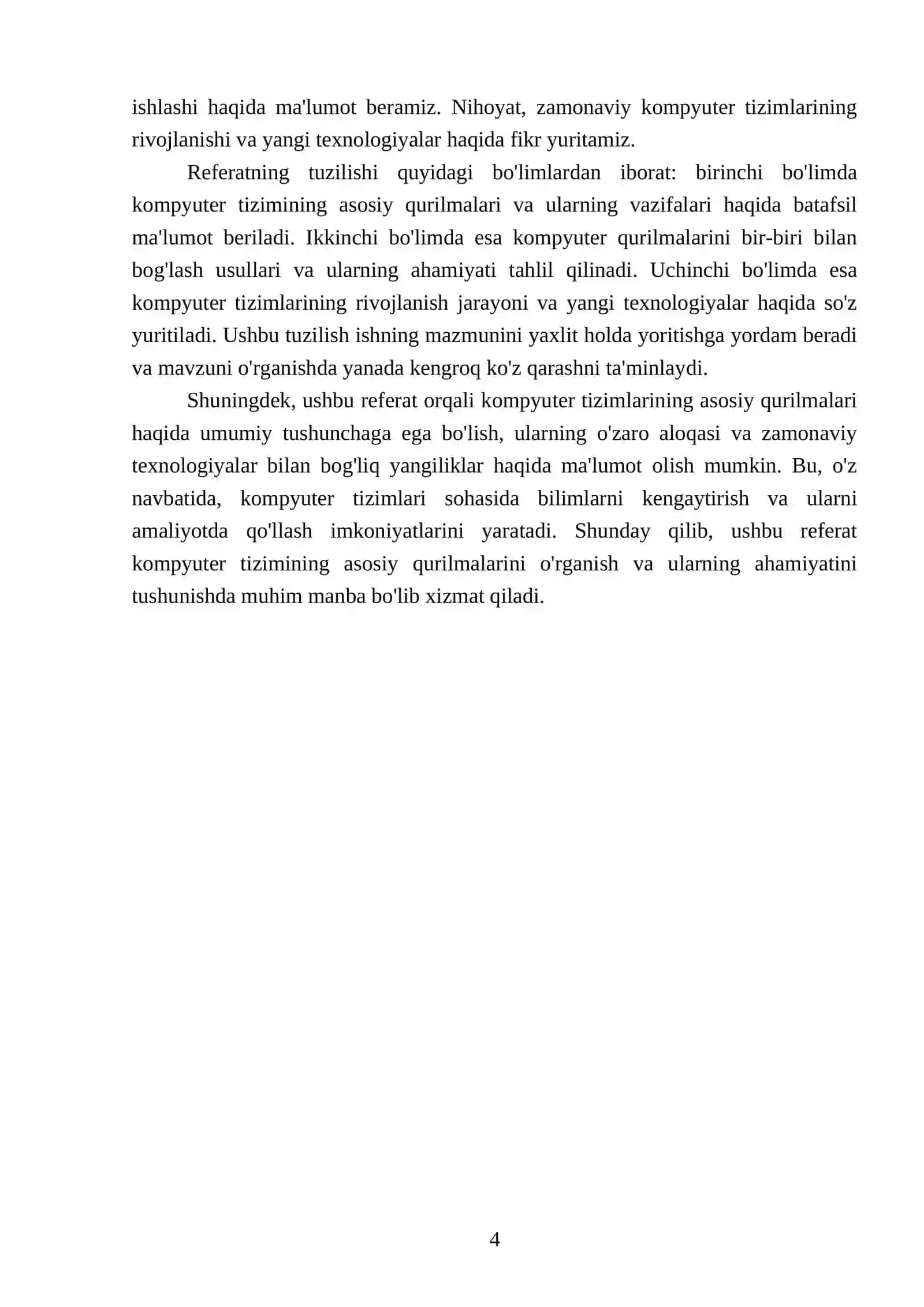 Kompyuter tizimining asosiy qurilmalari 4