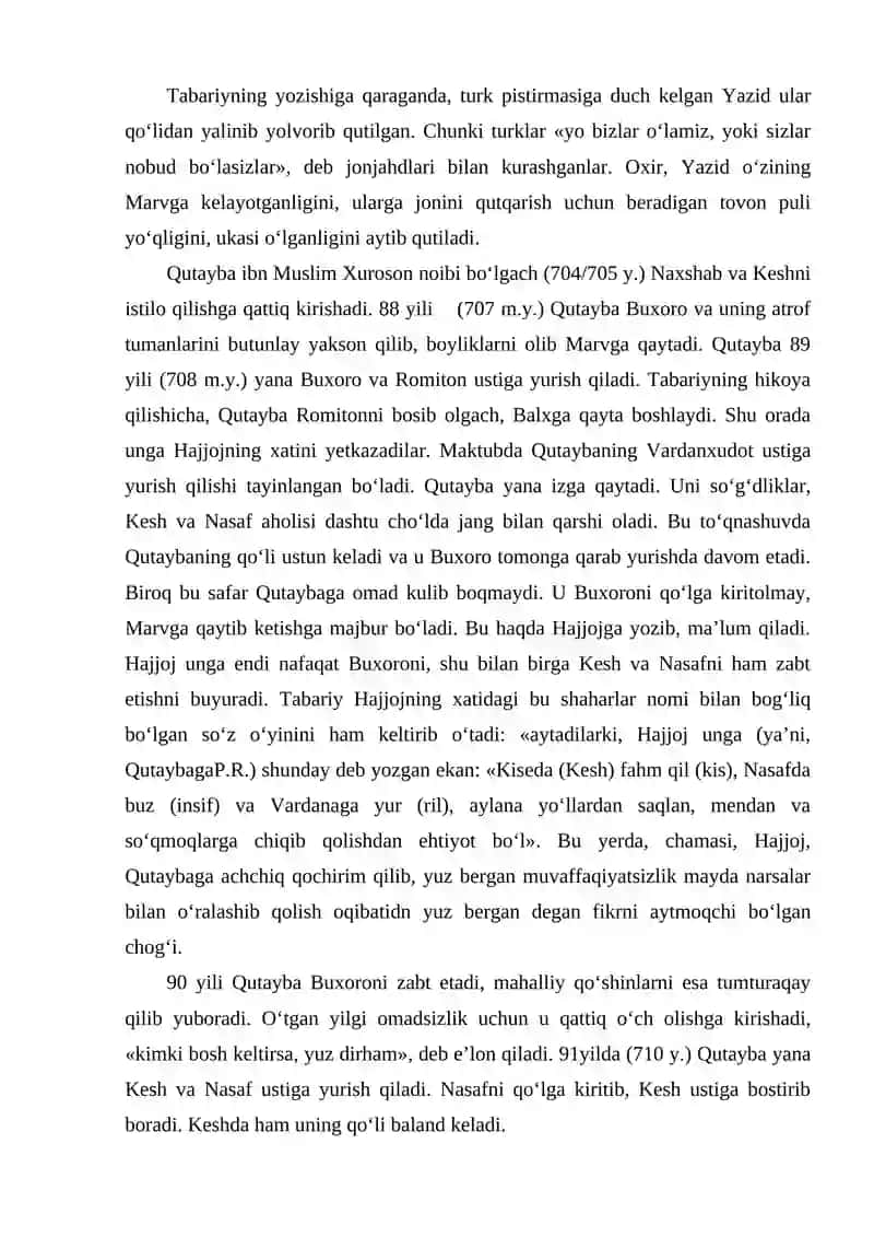 QASHQADARYO VOHASI ARABLAR BOSQINI DAVRIDA (VLL-LX ASRLAR) 4