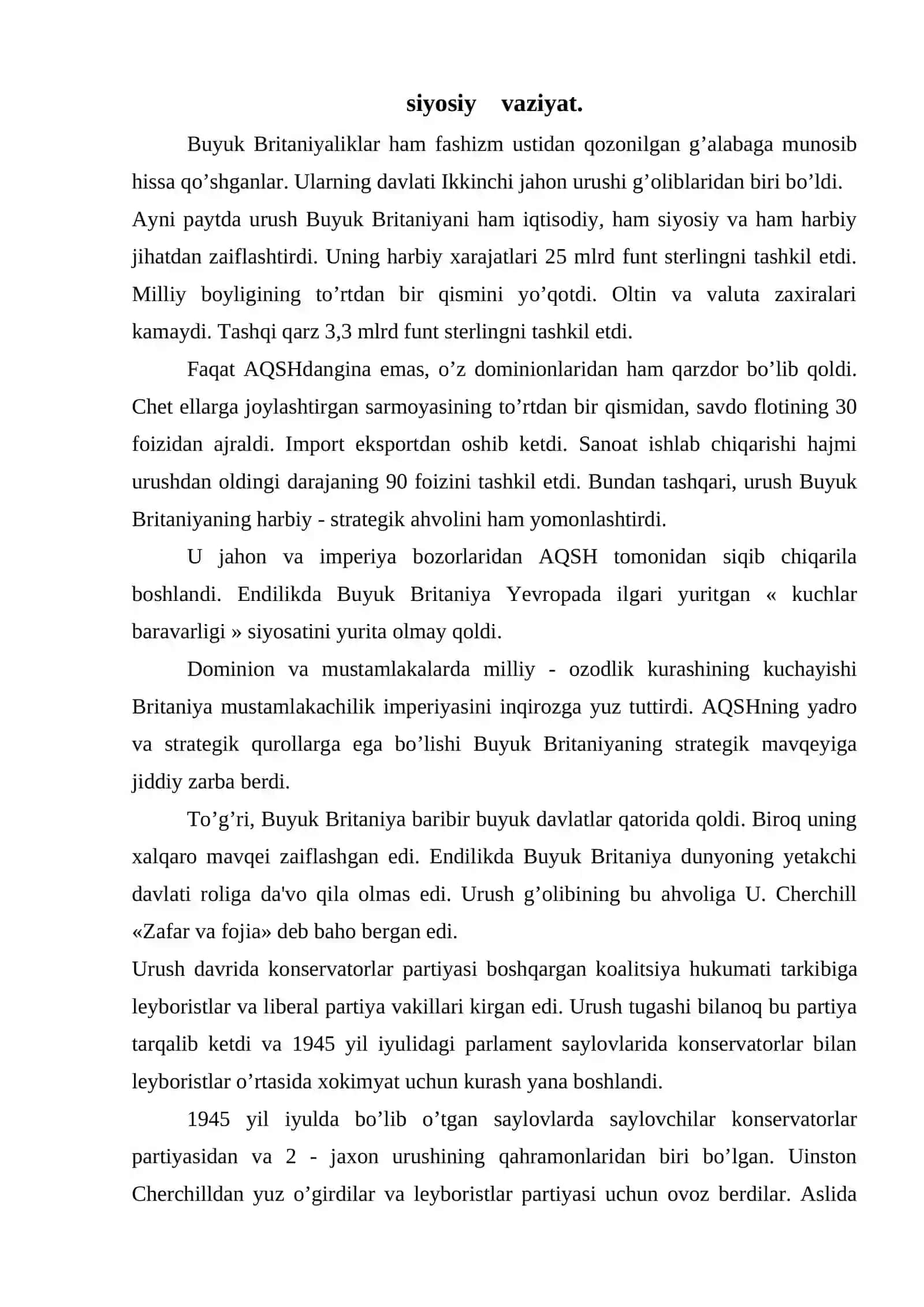 Eng yangi tarix (The New History) 4