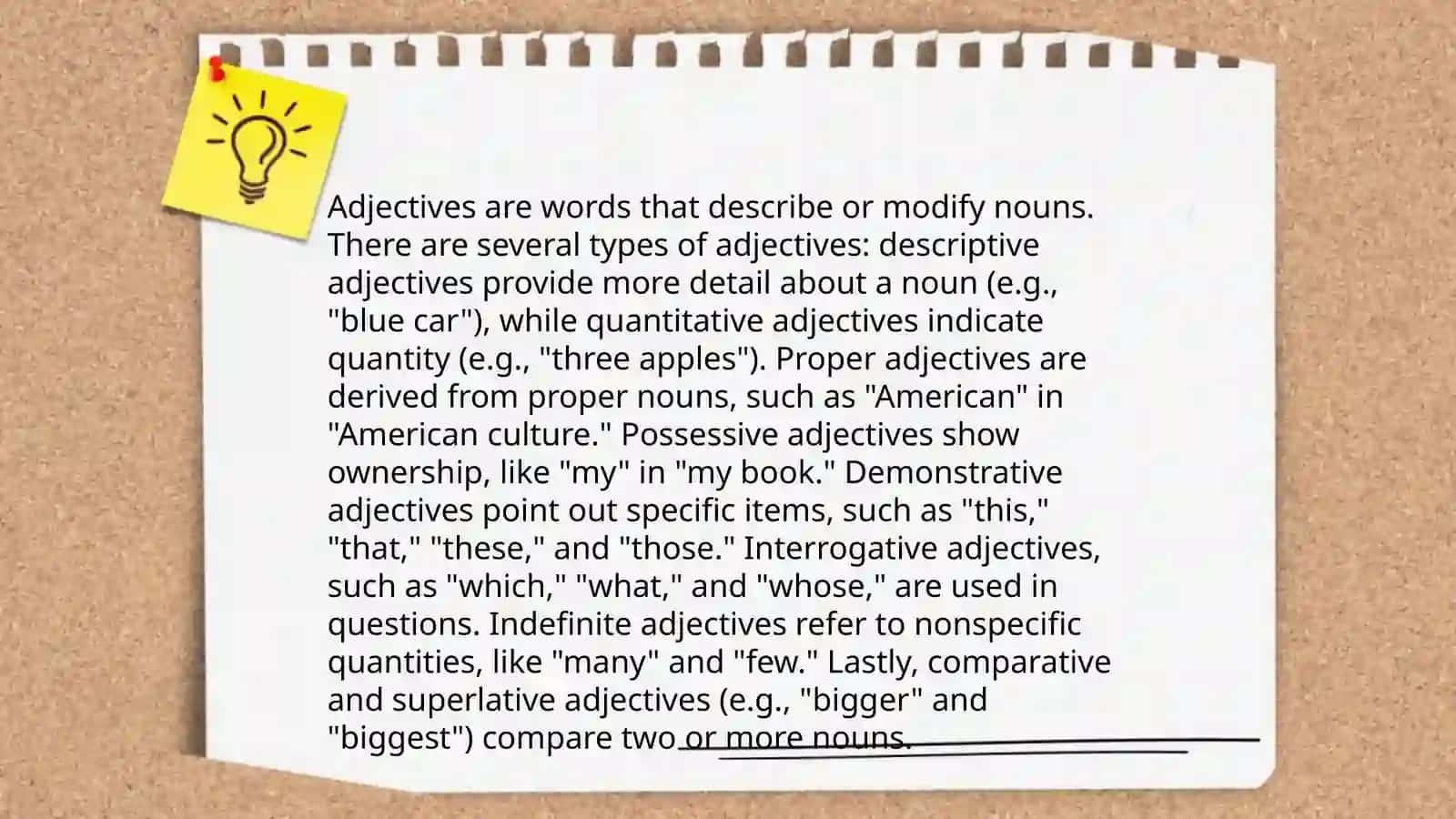 Adjectives and Adverbs 4