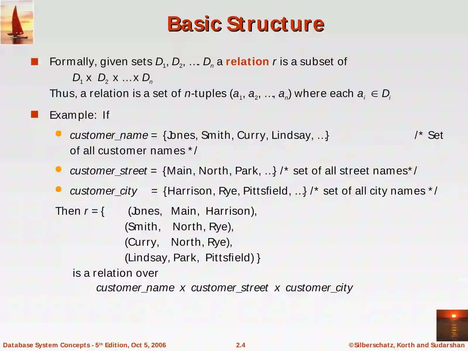 Chapter 2: Relational Model 4
