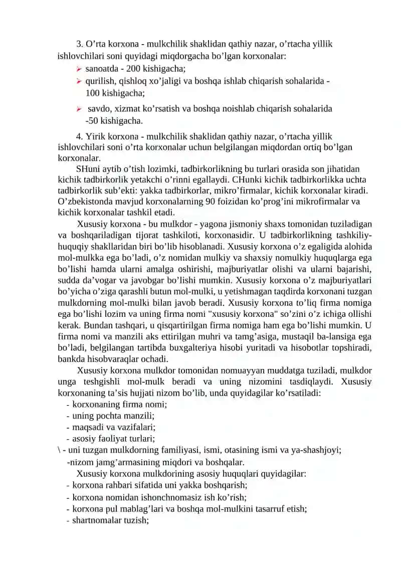 1-ma'ruza: Soha iqtisodiyoti va menejmenti fanining mohiyati va vazifalari 4