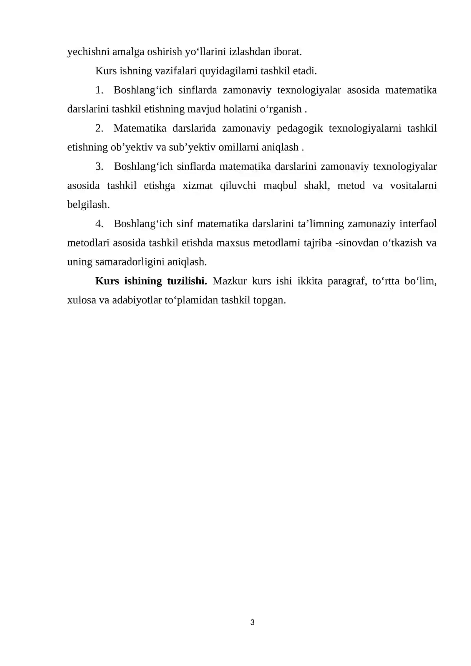 Boshlang’ich sinfda matematikadan tafakkurni, mantiqiy fikrlashga rivojlantiruvchi ijodiy topshiriq tarzida masalalar ustida ishlash metodikasi (1-2-sinf misolida) 4