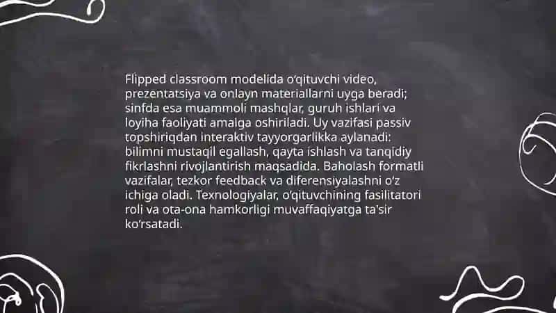 Boshlanģich ta'limda pedagogik jarayonning zamonaviy tendensiyalari va texnalogiyalari 4