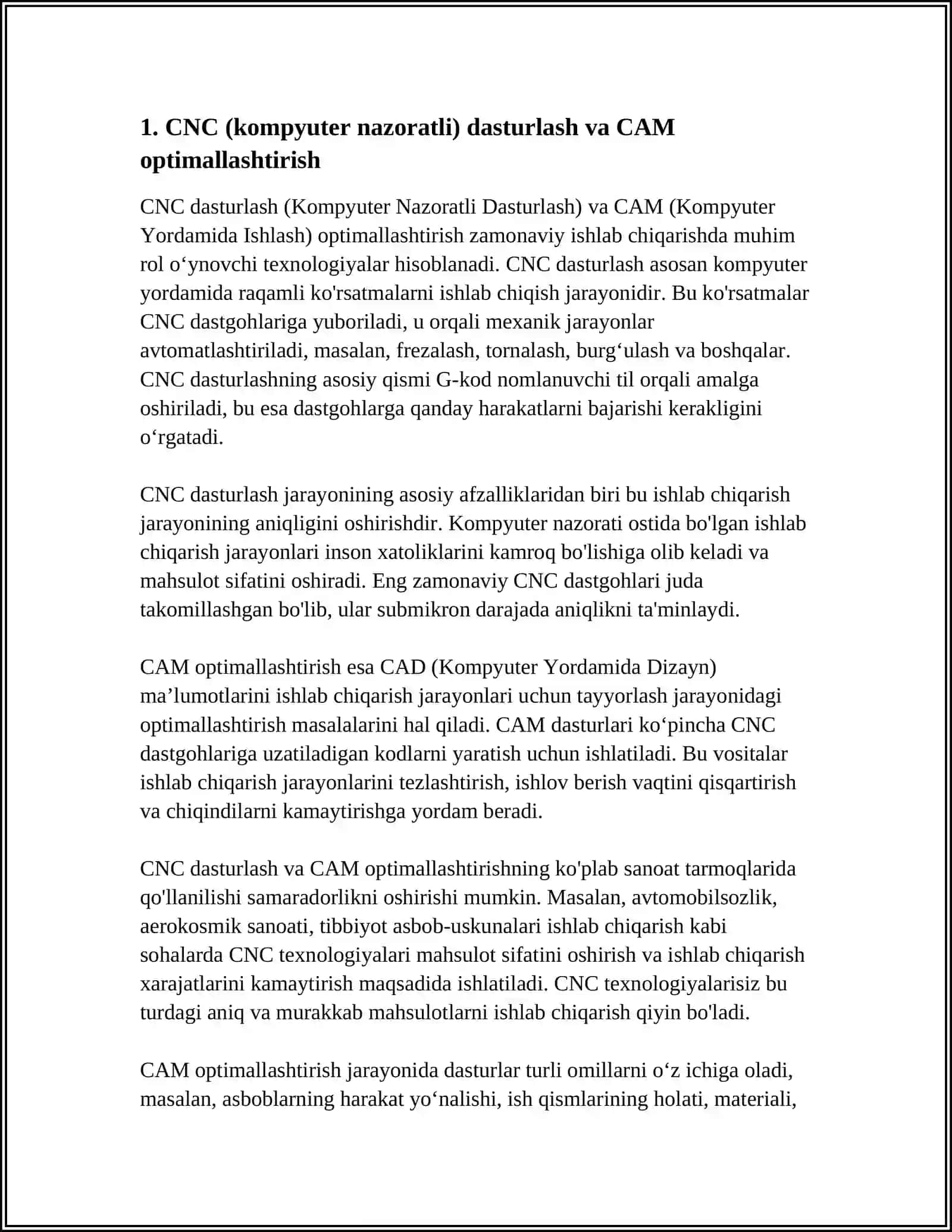DETALLARGA ISHLOV BERISHDA ANIQLIKNI OSHIRISHNING ZAMONAVIY USULLARI 4
