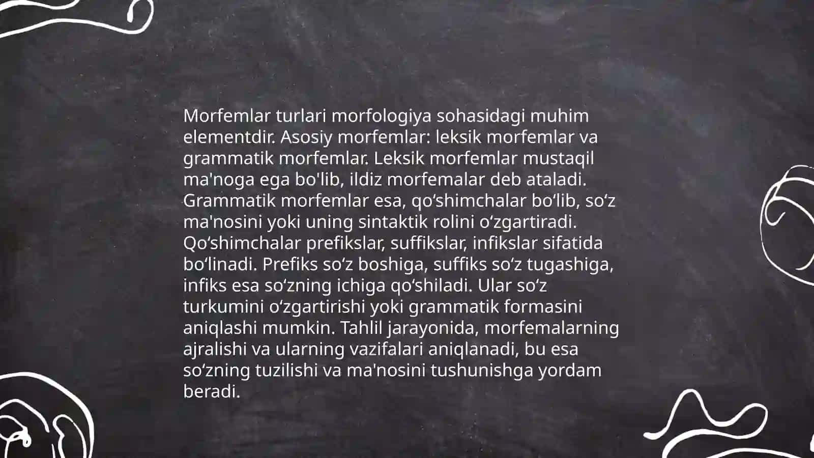 Morfem tarkibi 4