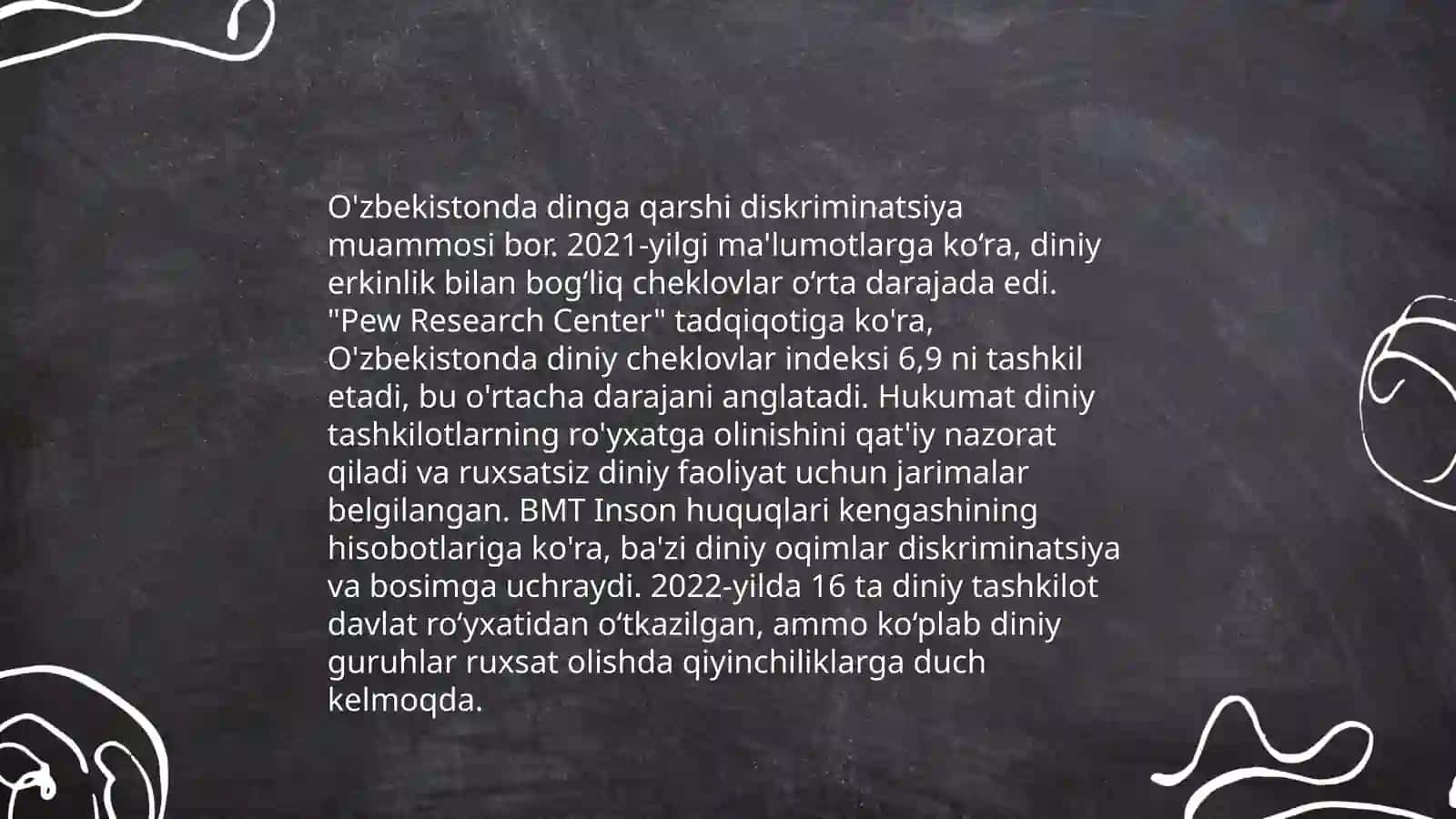 Vijdon va e'tiqod erkinligi ta'rifi 4