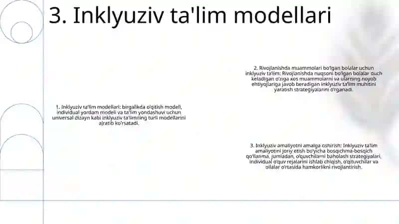 Inklyuziv Ta'limning Keng Ta'limiy Amaliyotga Joriy Etish Algoritmlari 4