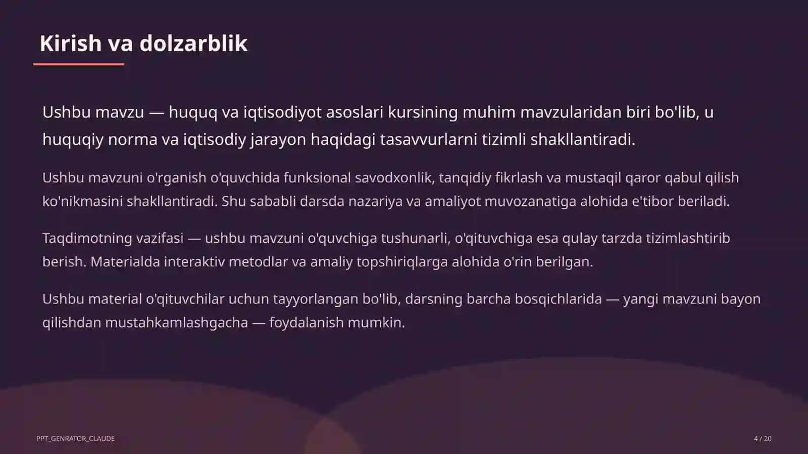 Huquq va iqtisodiyot asoslari (9-11) 4