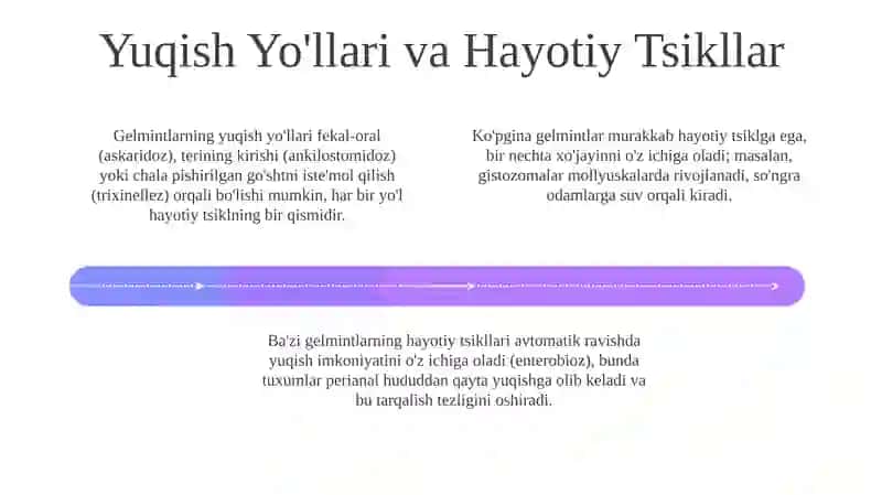 Gelmimtlar va odam parazitlari 4
