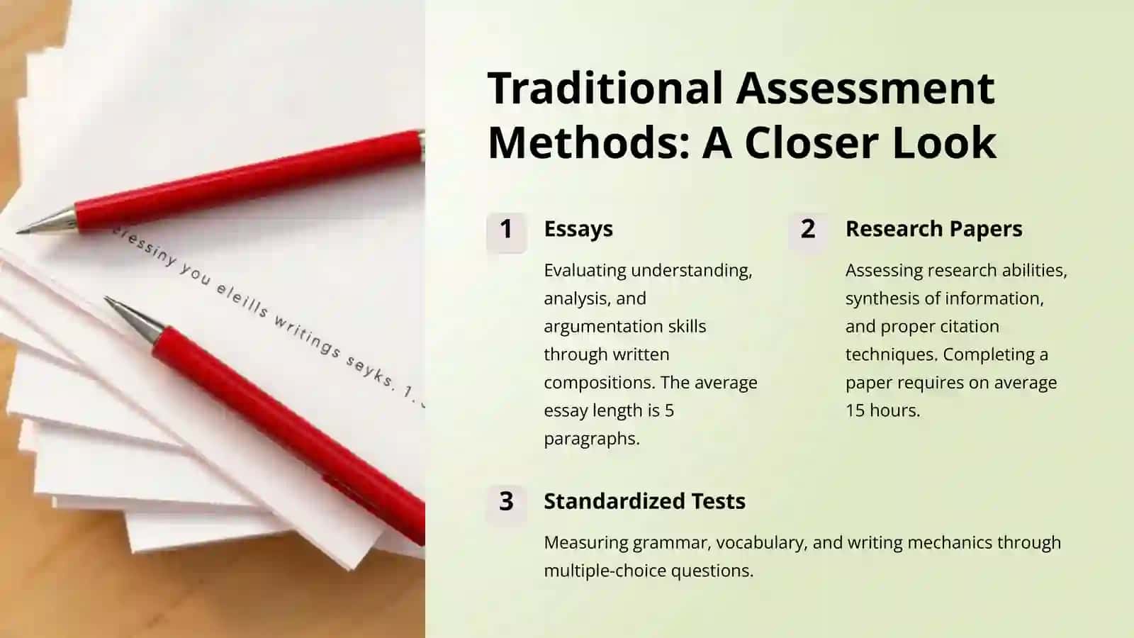 Assessing writing skills 4