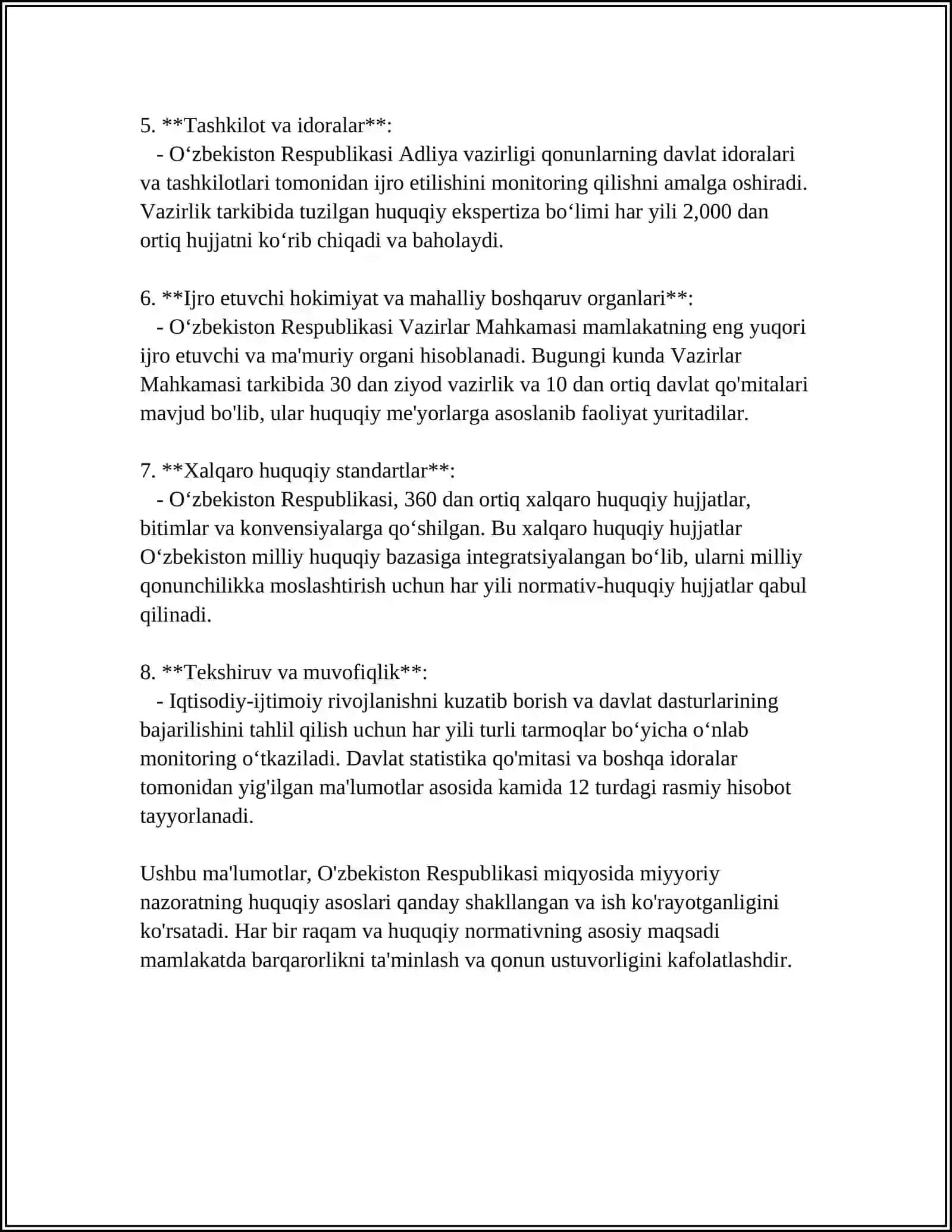 MIYYORIY NAZORATNI AMALGA OSHIRUVCHI XODIMNING MASULYATI 4