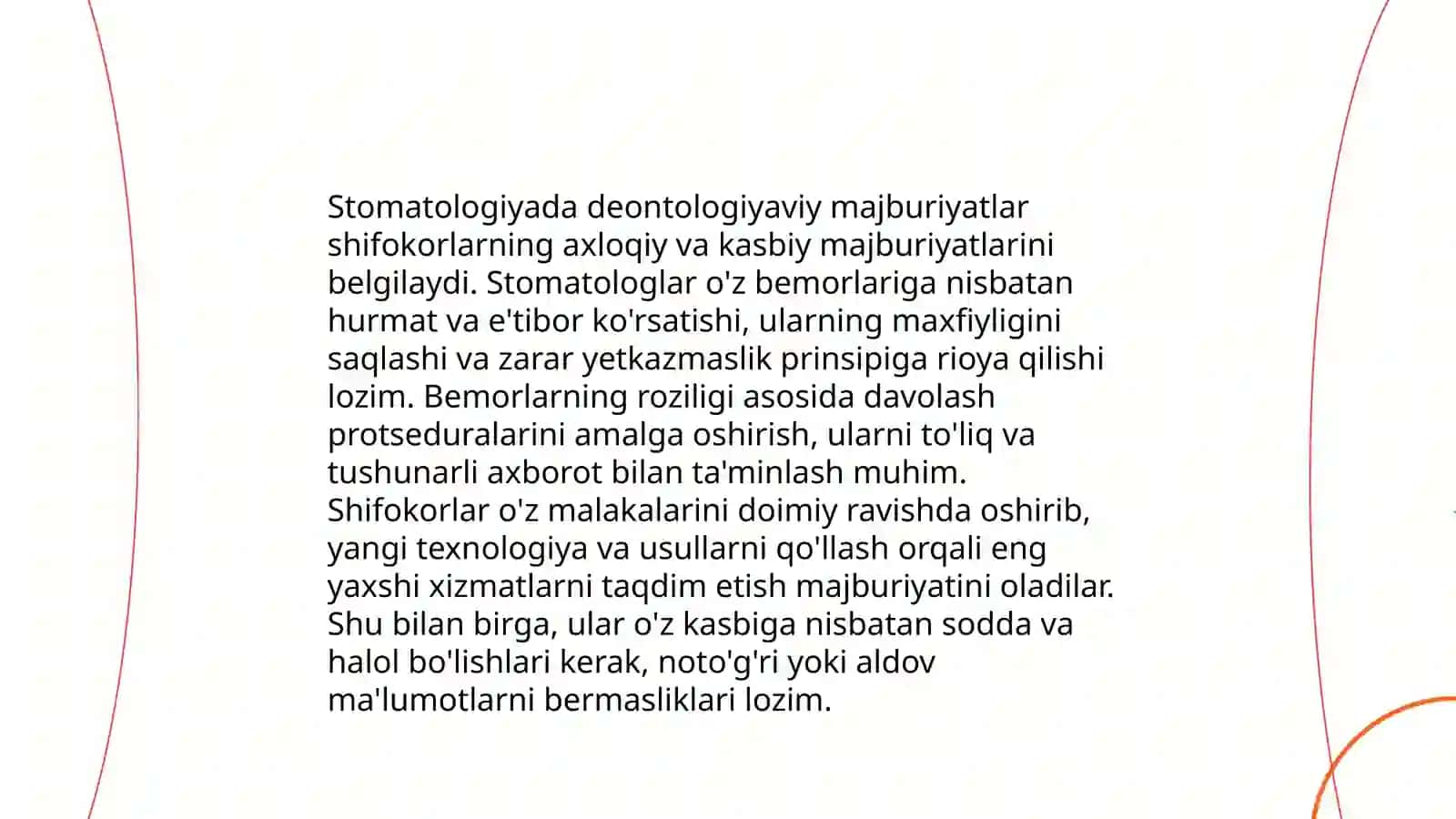 Stomatologiyada Etika va Deontologiya 4