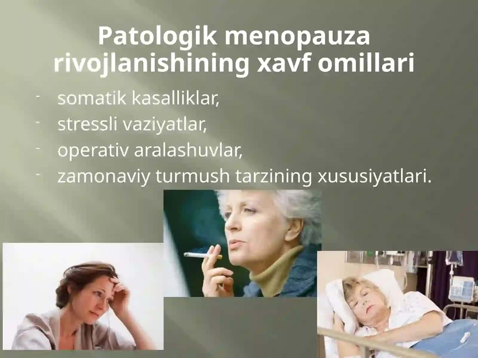 Menopauza davrida sog'lom turmush tarzi 4
