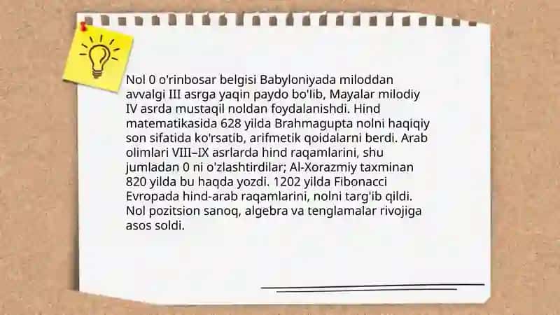 Sonlar tarixi 4