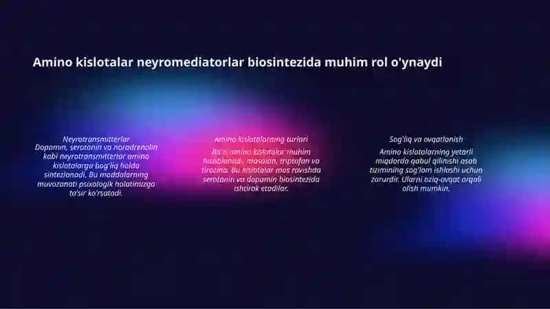 Neyromediatorlar biosintezi 4
