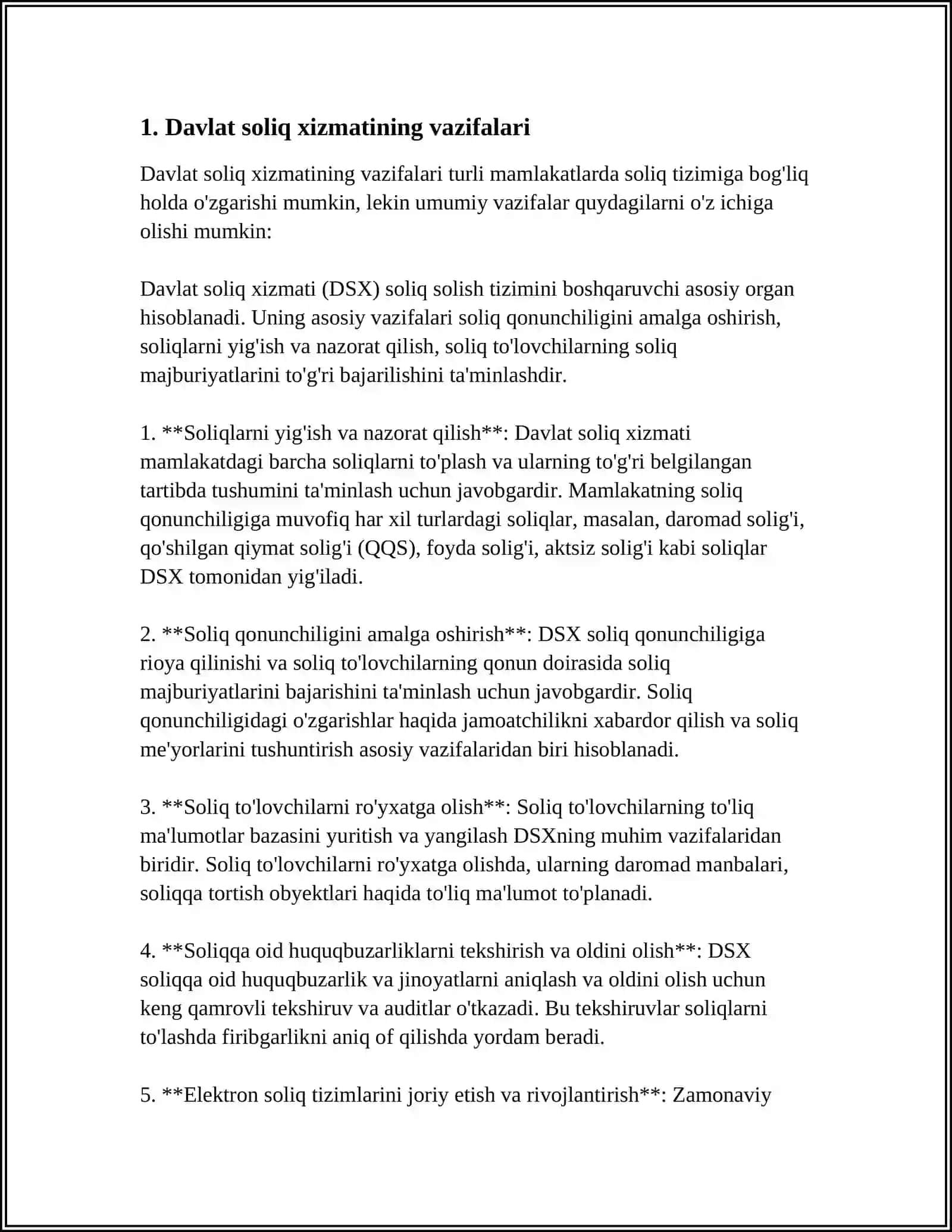 DAVLAT SOLIQ XIZMATI ORGANLARINING MANSABDOR SHAXSLARINI EGALLAB TURGAN LAVOZIMIGA BERILGAN MAXSUS UNVONLARNI KIM BERADI 4