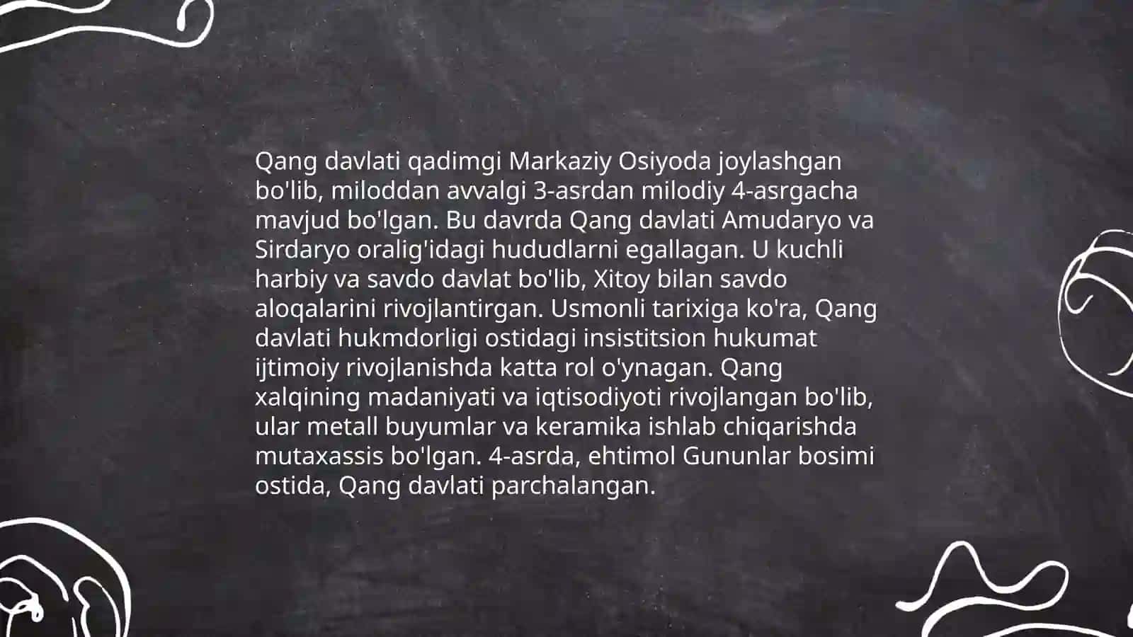 Qanģ davlati 4