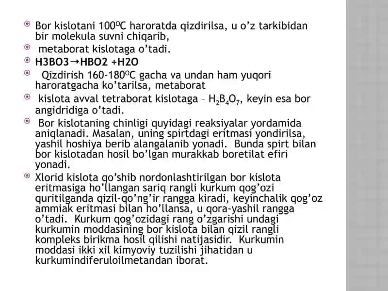 Tarkibida bor saqlagan dori moddalar tahlili 4
