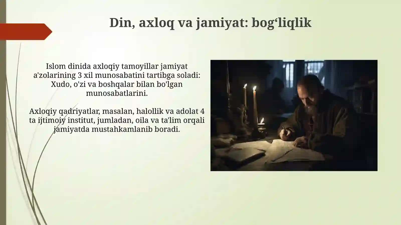 Gʻazaliyning tavba asari asosida Din va axloq asari xaqida esse toyorlash 4
