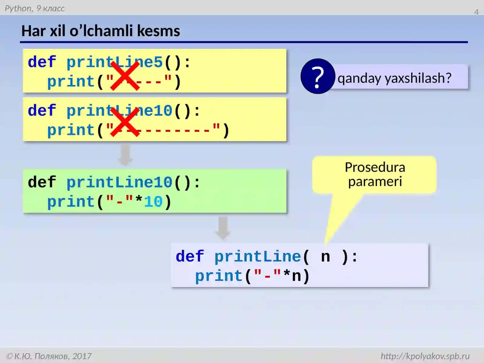 Dasturlash (Python) 4