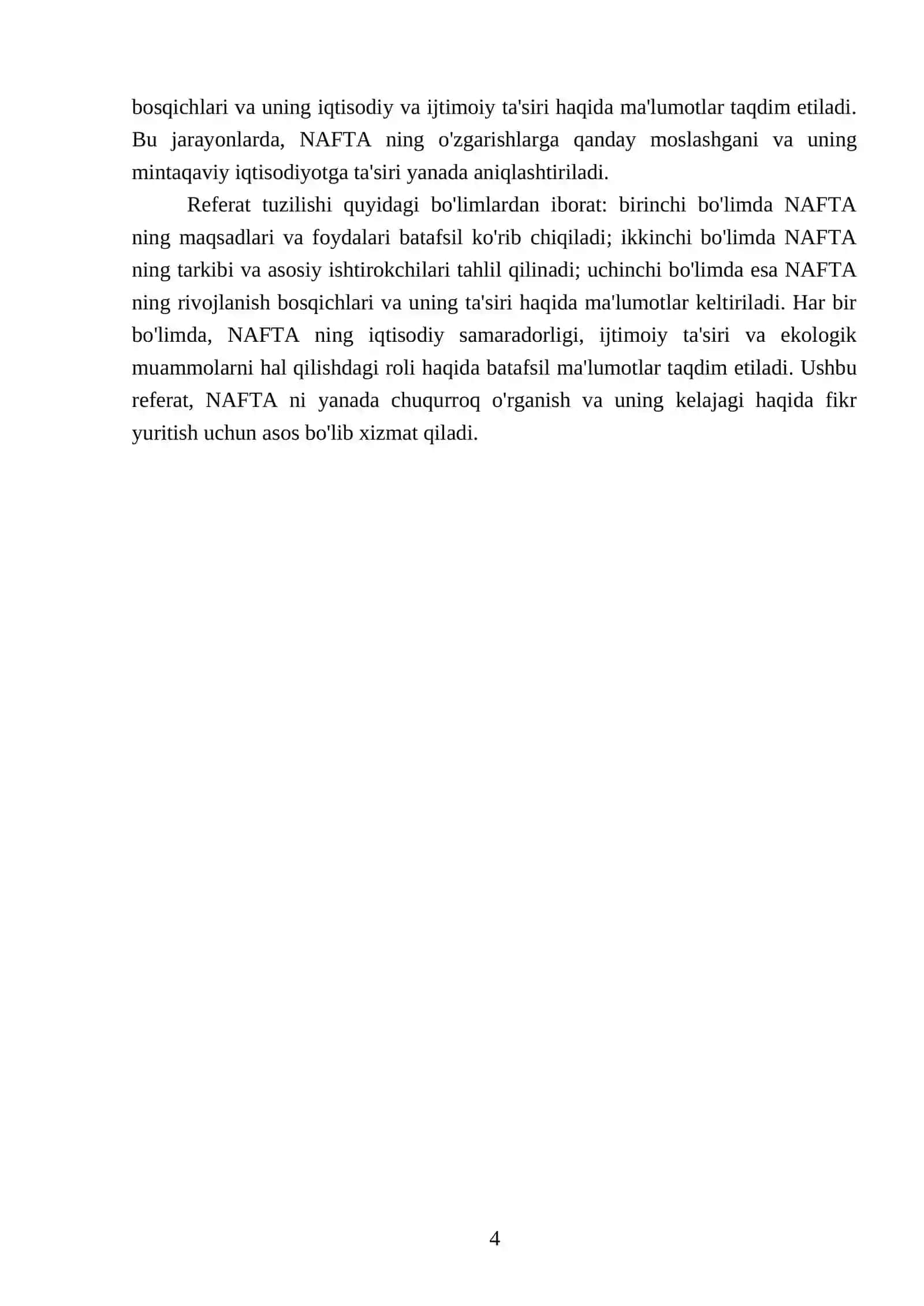 Shimoliy Amerika erkin savdo kelishuvi (NAFTA): maqsadlari, tarkibi, rivojlanish bosqichlari 4