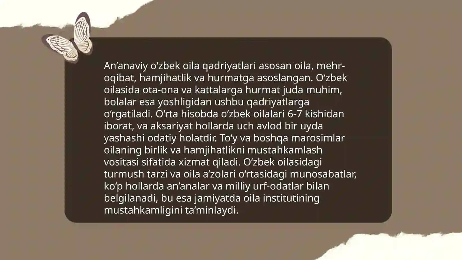 O’zbek Oilasining Asosiy Etnopsixologik xususiyatlari 4