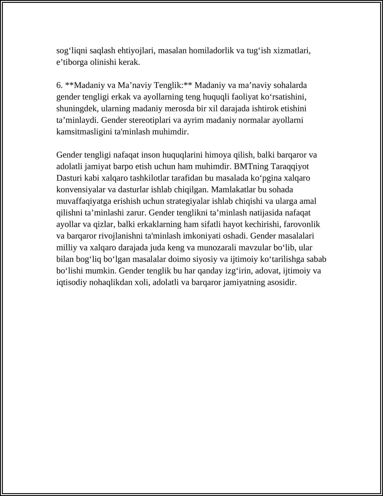 GENDER TENGLIGI 4