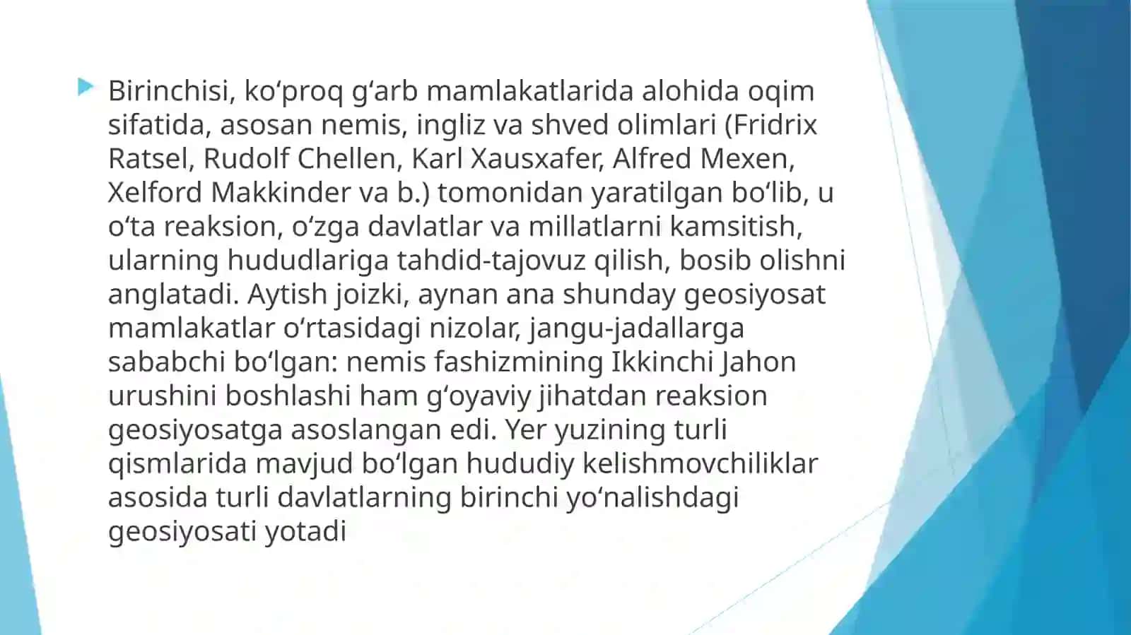 Mintaqalar ijtimoiy-iqtisodiy taraqqiyotida davlatning mintaqaviy siyosati 4