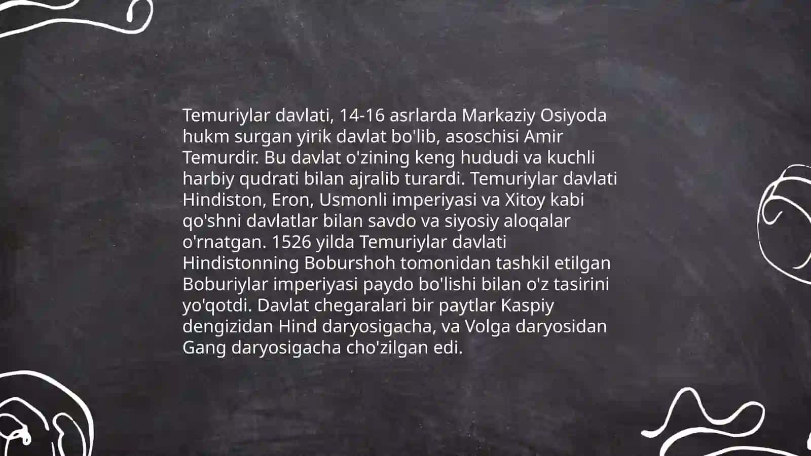 Amir Temurning tashqi siyosati 4