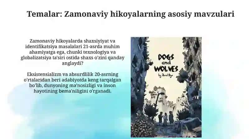 Zamonaviy hikoyalar 4