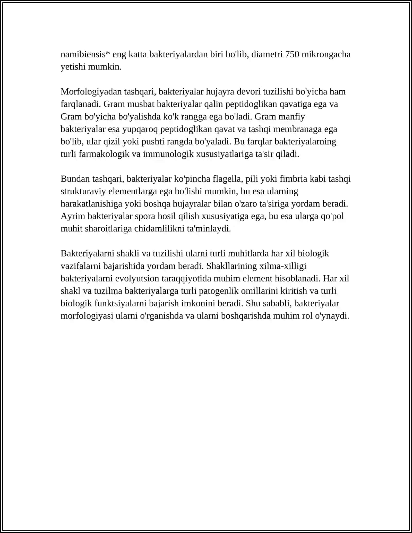 BAKTERIYALAR MORFOLOGIYASI 4