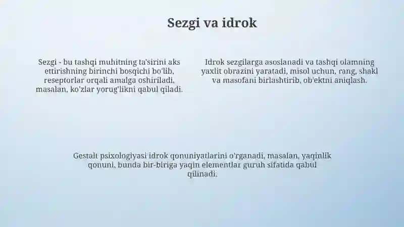 Umumiy psixologiyaning asosiy tamoyillari 4