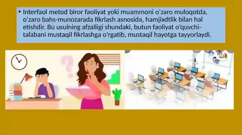 Interfaol ta'lim metodlari 4